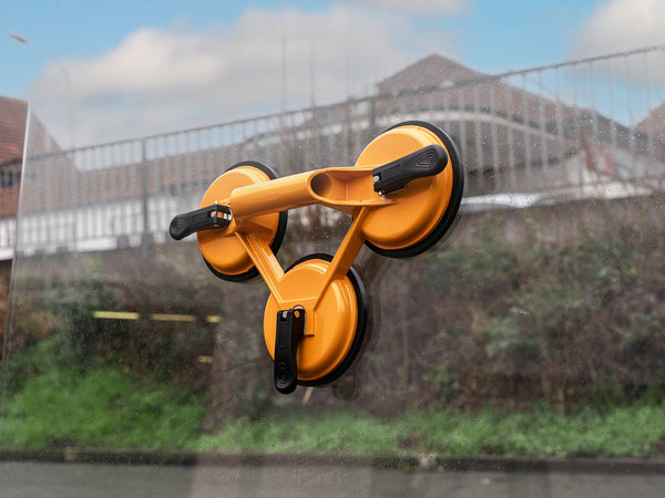 PERGOLUX Saugheber für Glaswände  PERGOLUX GmbH Orange  