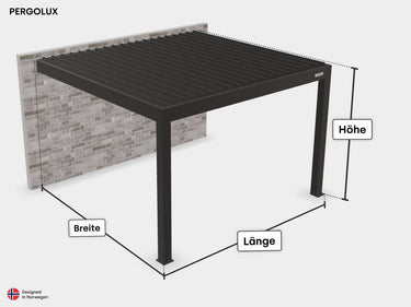 PERGOLUX Sundream S2 Maßanfertigung  PERGOLUX GmbH   