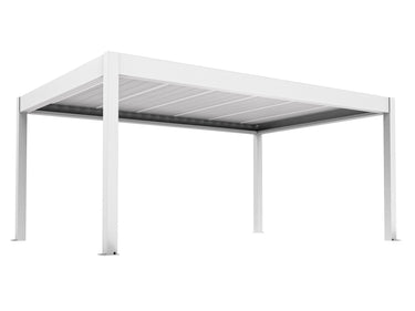 PERGOLUX Skydance S2 Pergola PERGOLUX Weiß 4x6m 